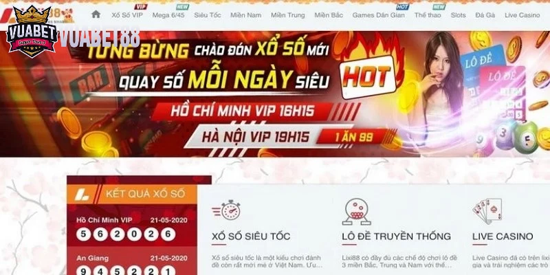 Lixi88 là một trong những nhà cái hàng đầu trong cá cược và lô đề online