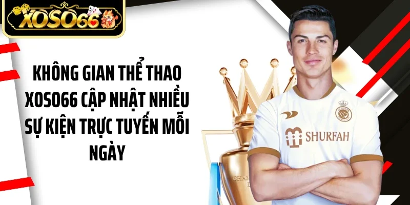 Không gian thể thao Xoso66 cập nhật nhiều sự kiện trực tuyến mỗi ngày